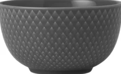Skåle & Fade<Lyngby Porcelæn Rhombe Earth Skål Ø11 cm slate
