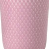 Kopper & Krus<Lyngby Porcelæn Rhombe Krus 33 cl rosa porcelæn
