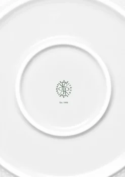 Skåle & Fade<Lyngby Porcelæn Rhombe Serveringsskål Ø28 cm hvid