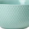 Skåle & Fade<Lyngby Porcelæn Rhombe Skål Ø13 cm aqua porcelæn