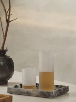 Karafler & Kander<Ferm Living Ripple Milk Jug - Frosted