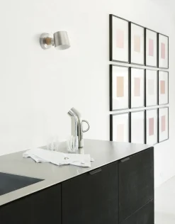 Væglamper<Normann Copenhagen Rise Wall Lamp Hardwired EU - Stainless Steel