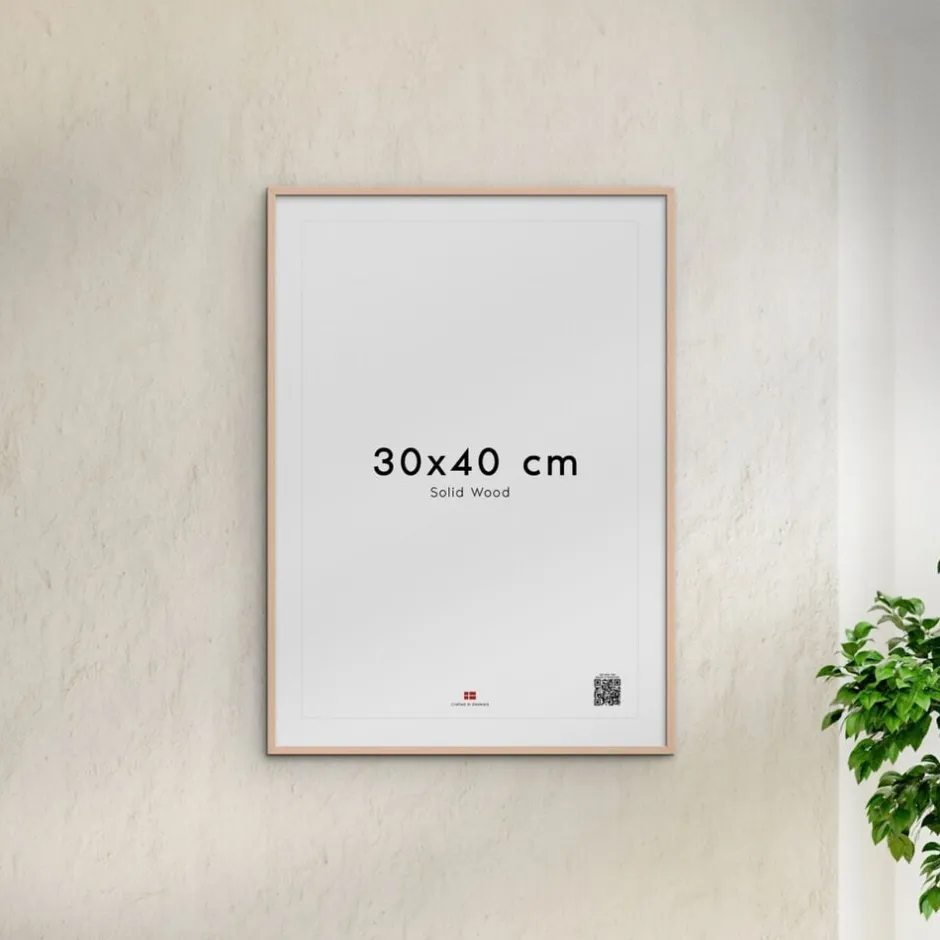 Plakater & Rammer<Poster & Frame Wood Rose