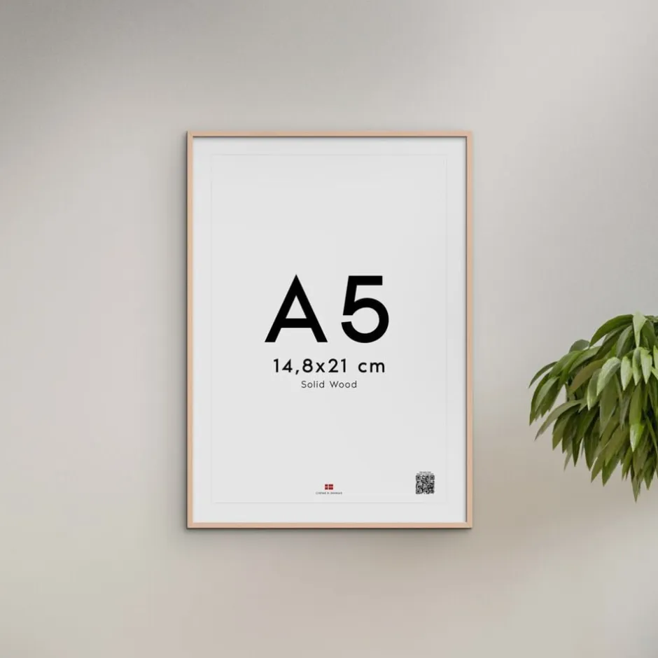 Plakater & Rammer<Poster & Frame Wood Rose