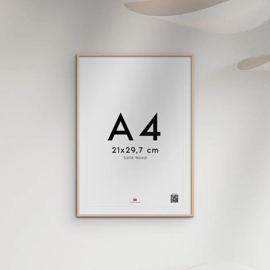 Plakater & Rammer<Poster & Frame Wood Rose