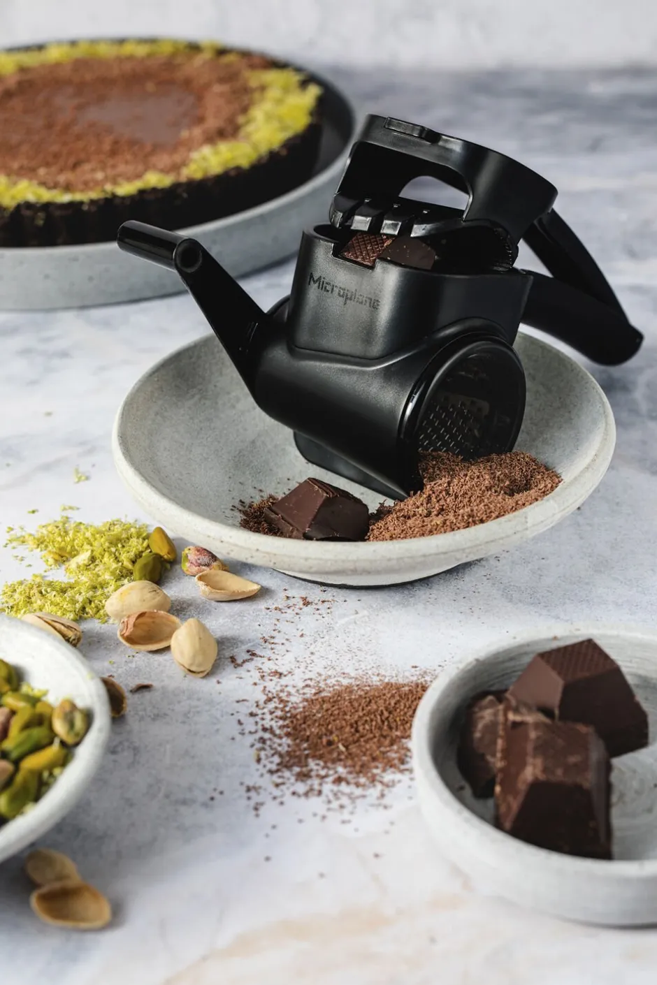 Køkkenartikler<Microplane Rotary Grater All Black
