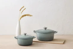 Gryder & Pander<Le Creuset Rund Gryde 24 Sea Salt SIGNA