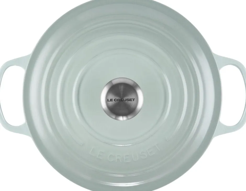 Gryder & Pander<Le Creuset Rund Gryde 26 Sea Salt SIGNA