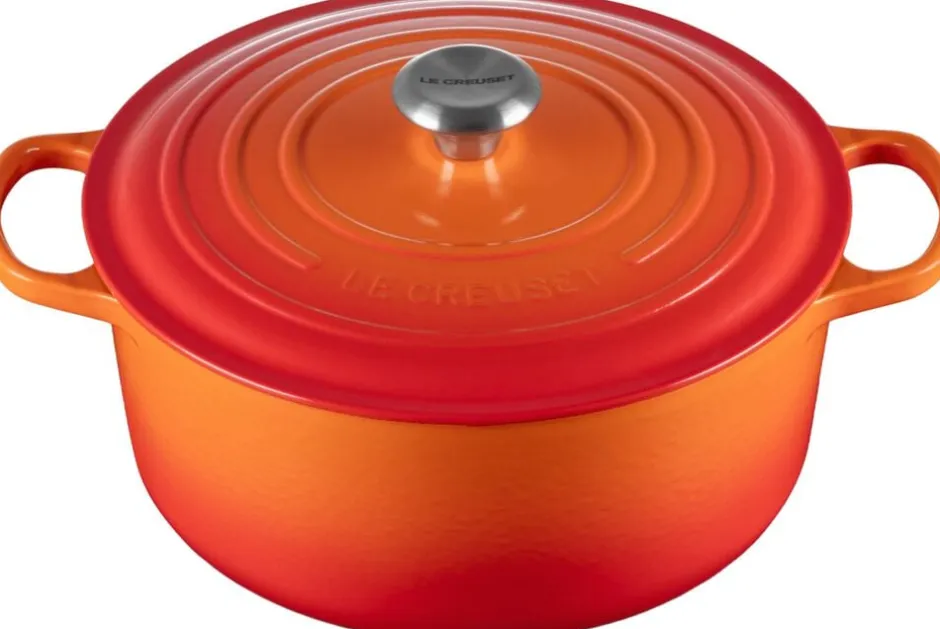 Gryder & Pander<Le Creuset Rund Gryde 28 Volcanic SIGNA