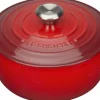 Gryder & Pander<Le Creuset Rund støbejernsgryde 4,2L Cerise