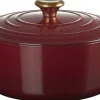 Gryder & Pander<Le Creuset Rund støbejernsgryde 5,3L Garnet