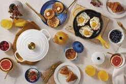 Gryder & Pander<Le Creuset Rund støbejernsgryde 4,2L White