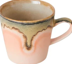 Kopper & Krus<HK Living 70s ceramics americano mug blossom