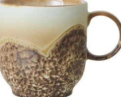 Kopper & Krus<HK Living 70s ceramics café mug shell