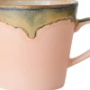 Kopper & Krus<HK Living 70s ceramics cappuccino mug blossom