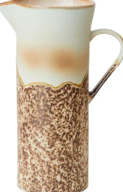 Karafler & Kander<HK Living 70s ceramics jug shell