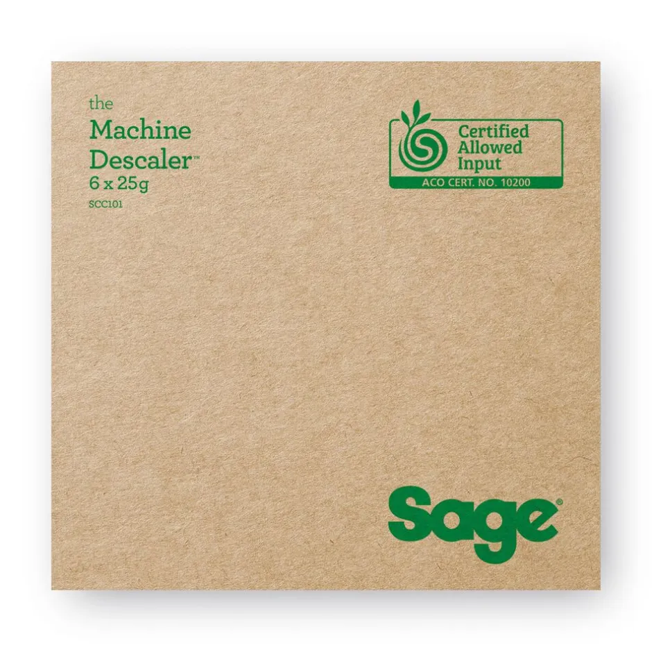 Kaffe & Te<SAGE SCC 101 Machine Descaler x 6 White
