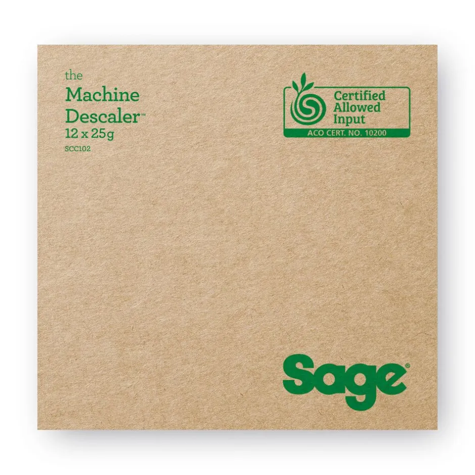 Kaffe & Te<SAGE SCC 102 Machine Descaler x 12 White