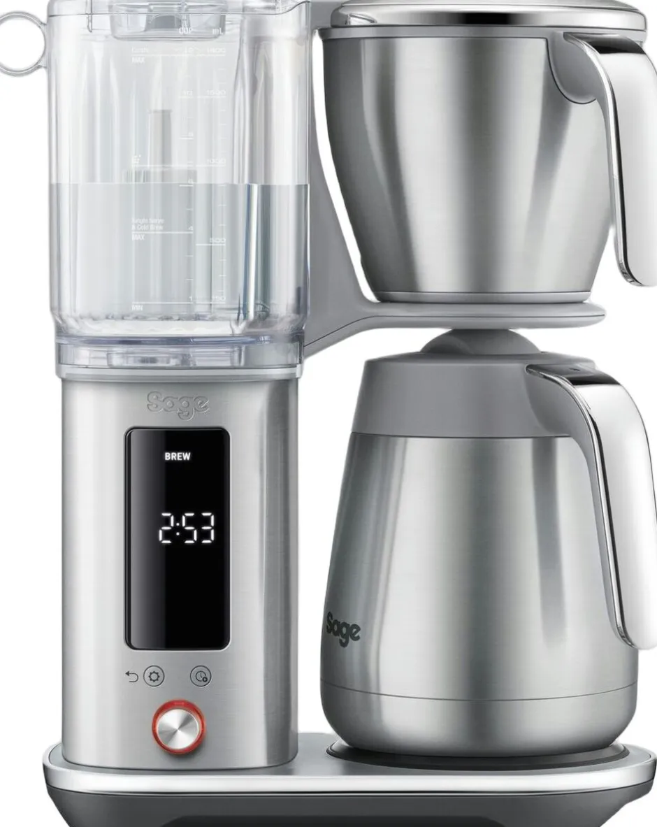 Kaffe & Te<SAGE SDC 465 BSS Luxe Brewer Thermal Coffee machine Brushed