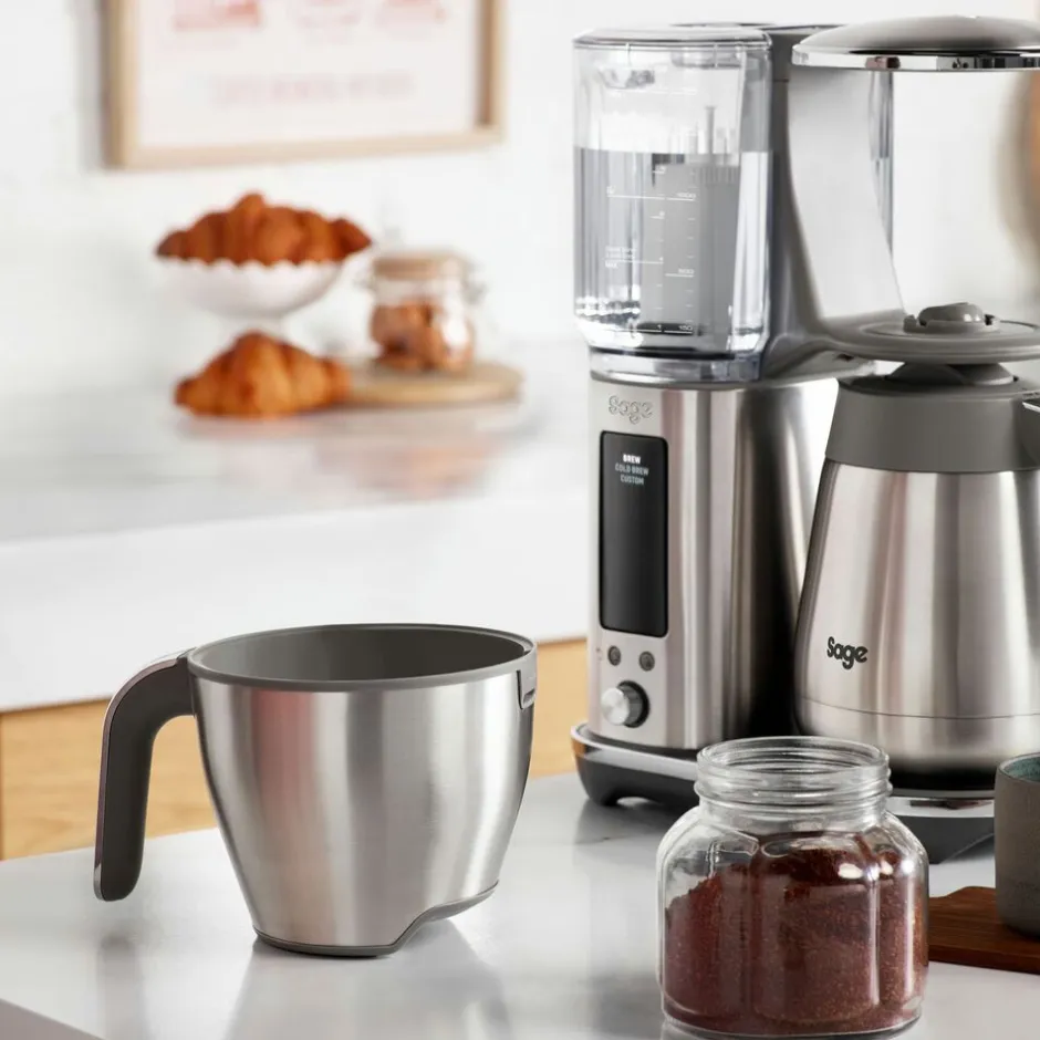 Kaffe & Te<SAGE SDC 465 BSS Luxe Brewer Thermal Coffee machine Brushed