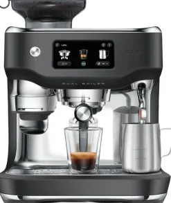 Kaffe & Te<SAGE SES 995 BTR Oracle Dual Boiler Espresso machine Black T