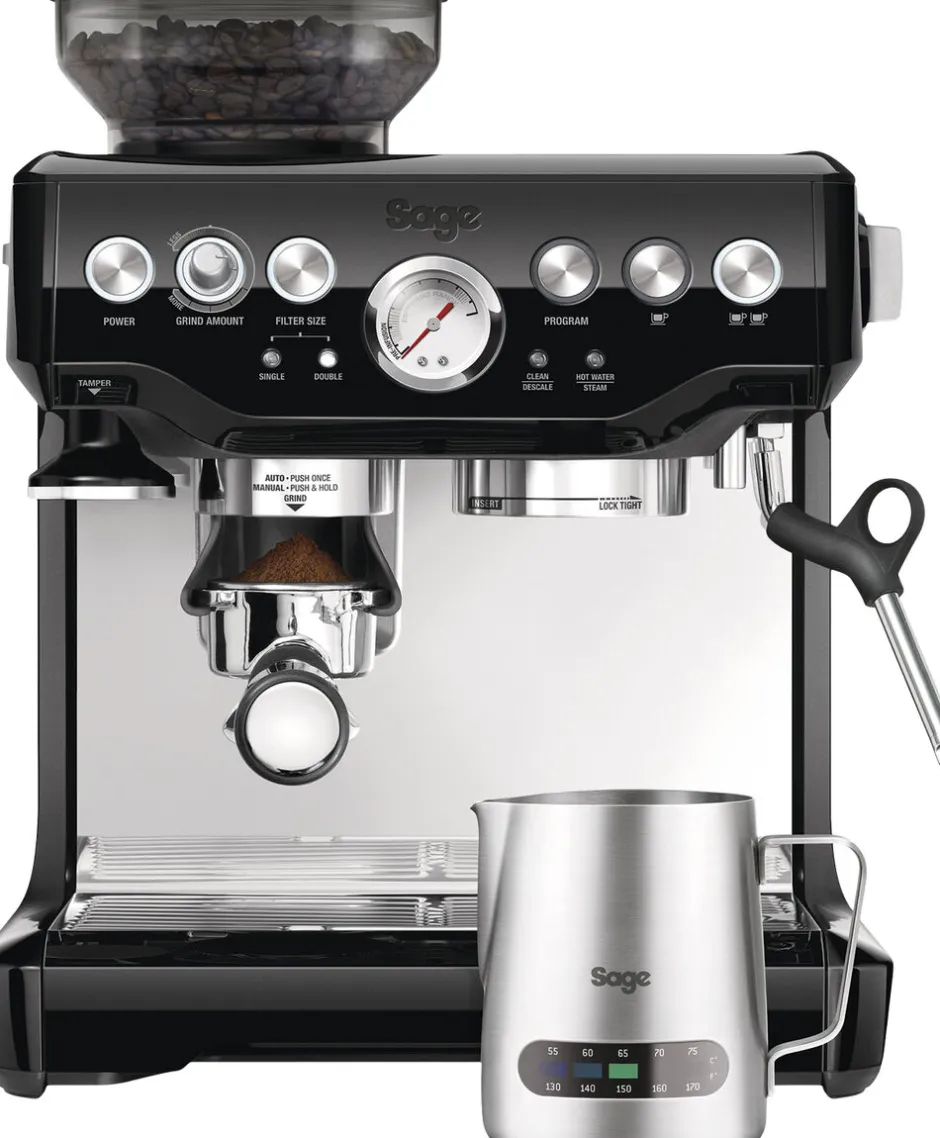Kaffe & Te<SAGE The Barista Express - Black Sesame