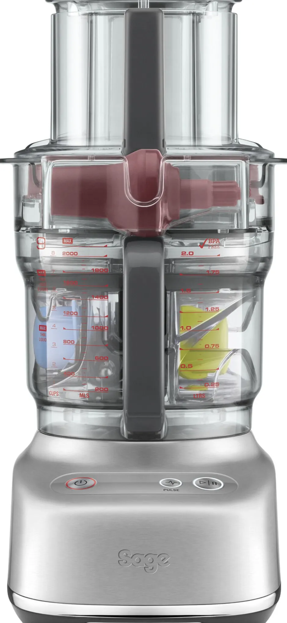 Køkkenmaskiner<SAGE The Paradice 9 Foodprocessor SPF 638 BSS