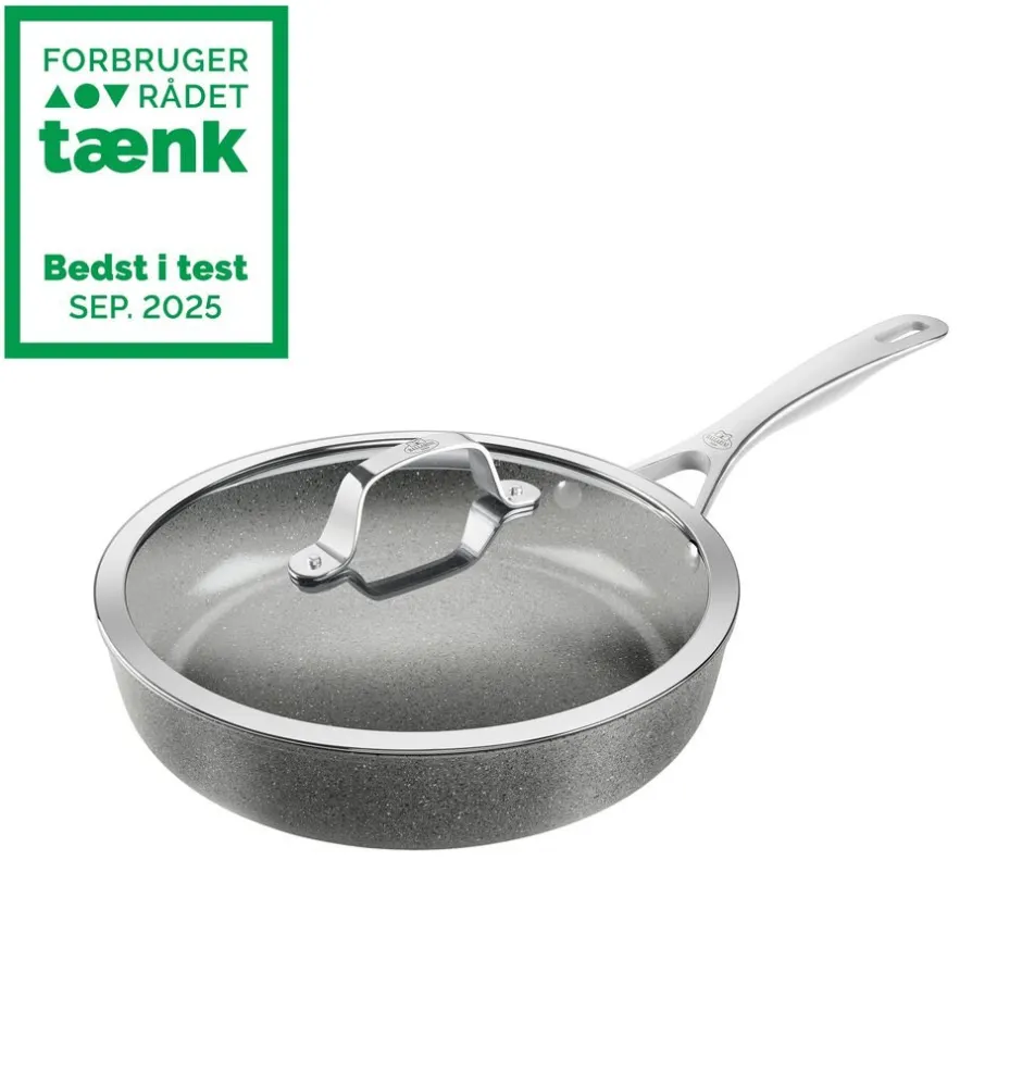 Gryder & Pander<Ballarini Salina Ceramic Sautepande Med låg, 28 cm, Aluminium, Titaniu