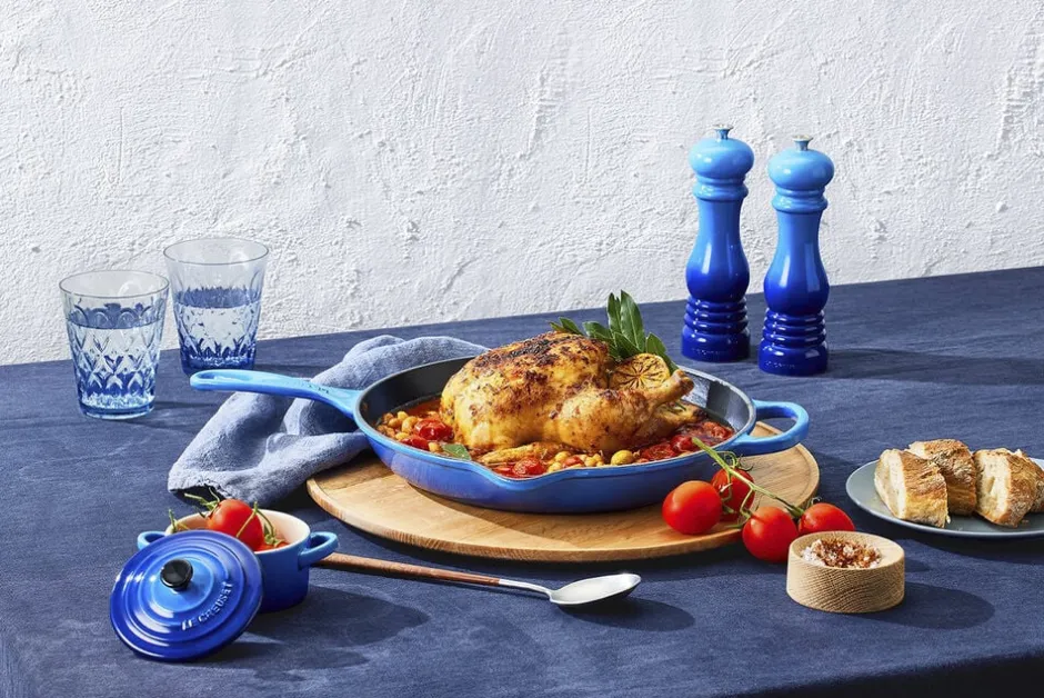 Køkkenartikler<Le Creuset Salt & peber sæt 11cm Azure Blue