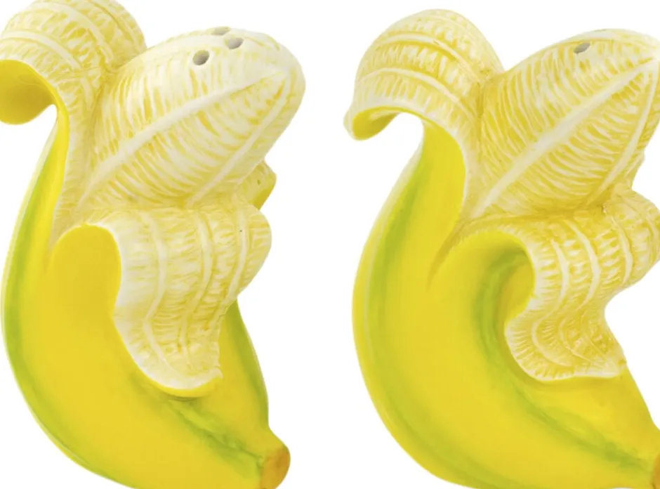 Køkkenartikler<Donkey Salt- og peber sæt - Banana Romance