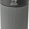 Køkkenartikler<Peugeot Saltkværn Line 18 cm Grafit Aluminium/Bøg