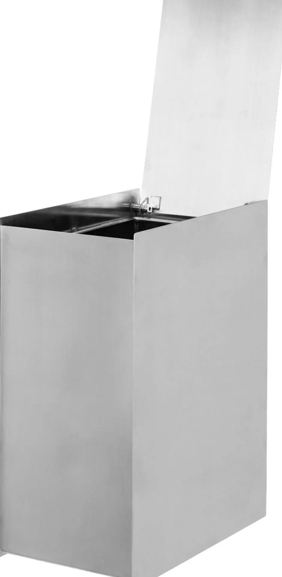 Badeværelsestilbehør<Ferm Living Sama Bin - Brushed Stainless Steel