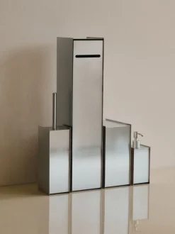 Badeværelsestilbehør<Ferm Living Sama Toilet Brush - Brushed Stainless Steel