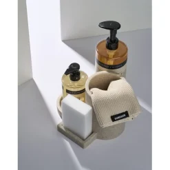 Badeværelsestilbehør<Humdakin Sandstone Organizer