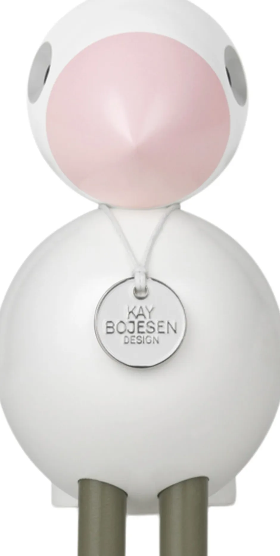 Figurer & Skulpturer<Kay Bojesen Sangfugl Love H15. 5 cm hvid/rosa