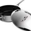 Gryder & Pander<Pillivuyt Gourmet Sauterpande keramisk non-stick Divette 26 cm Rustfrit stål