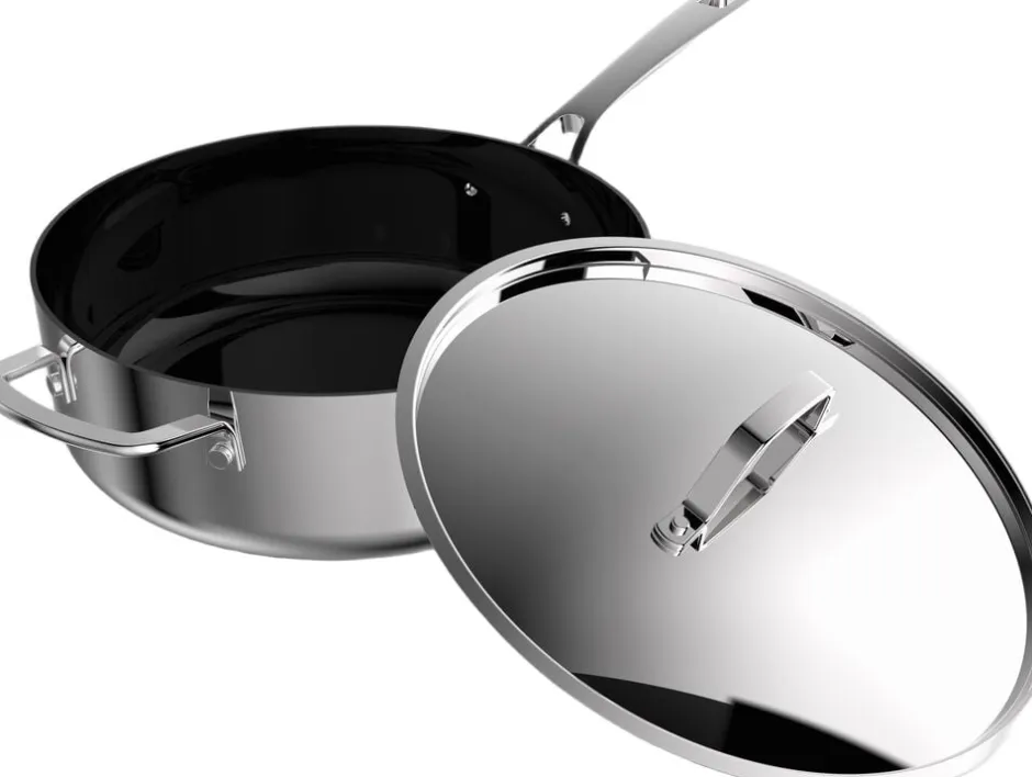 Gryder & Pander<Pillivuyt Gourmet Sauterpande keramisk non-stick Divette 26 cm Rustfrit stål
