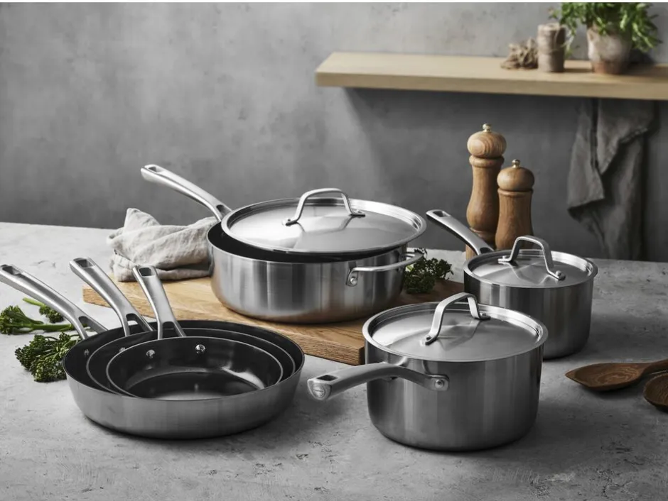 Gryder & Pander<Pillivuyt Gourmet Sauterpande keramisk non-stick Divette 26 cm Rustfrit stål