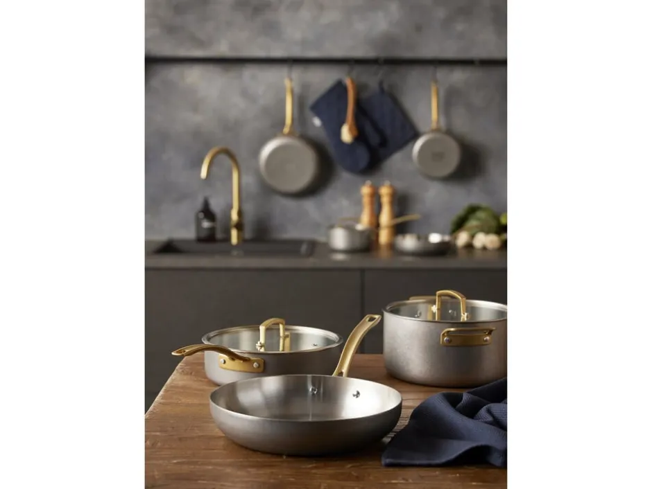 Gryder & Pander<Pillivuyt Gourmet Sauterpande med låg Durance 24 cm Rustfrit stål