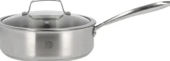 Gryder & Pander<Pillivuyt Gourmet Sauterpande Roya 24 cm Rustfrit stål