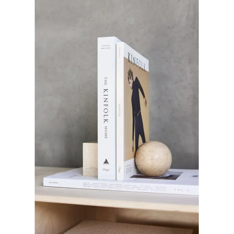 Figurer & Skulpturer<OYOY Living Design Savi Marble Bookend - Round