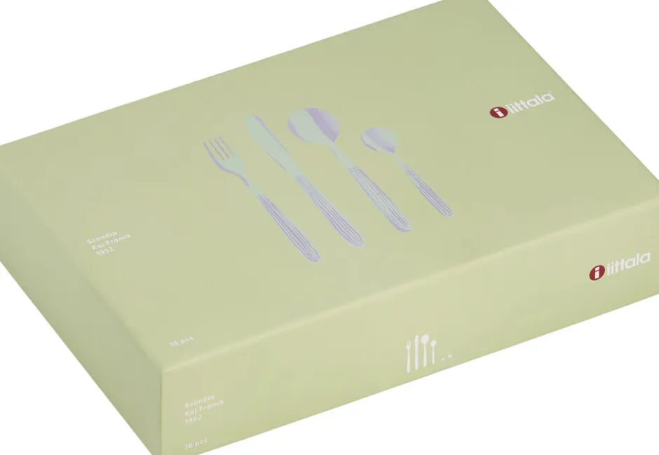 Bestik<Iittala Scandia bestik æske 16 dele