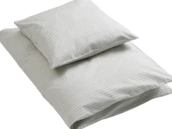 Sengetøj & Lagner<by KlipKlap Sengetøj voksen Alfred stripe moon grey