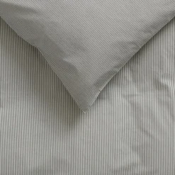 Sengetøj & Lagner<by KlipKlap Sengetøj voksen Emil stripe steel grey
