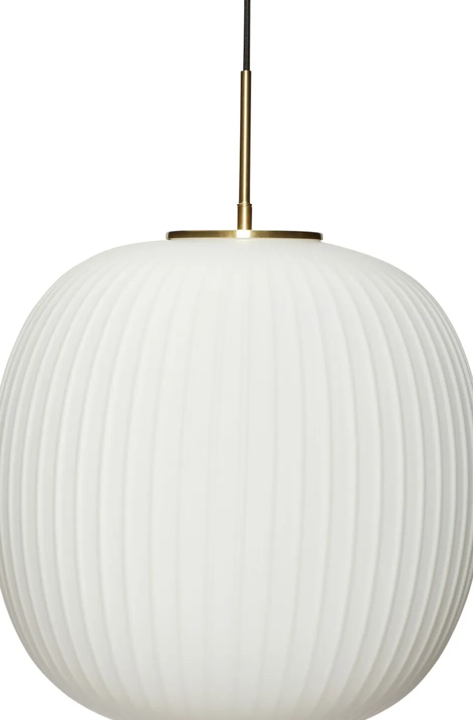 Pendler<Hübsch Serene Ceiling Lamp White