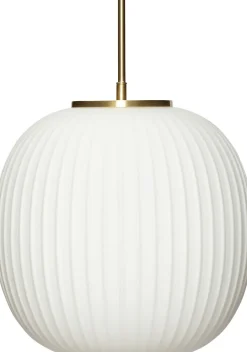 Pendler<Hübsch Serene Ceiling Lamp White
