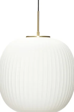 Pendler<Hübsch Serene Ceiling Lamp White