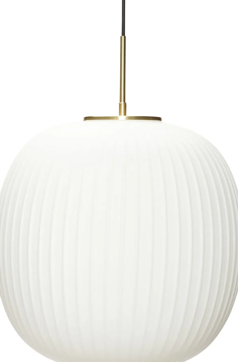 Pendler<Hübsch Serene Ceiling Lamp White