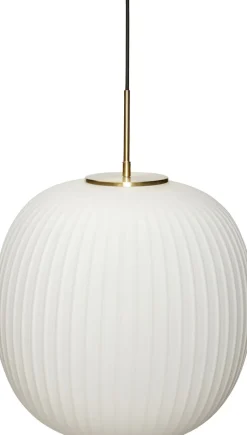 Pendler<Hübsch Serene Ceiling Lamp White