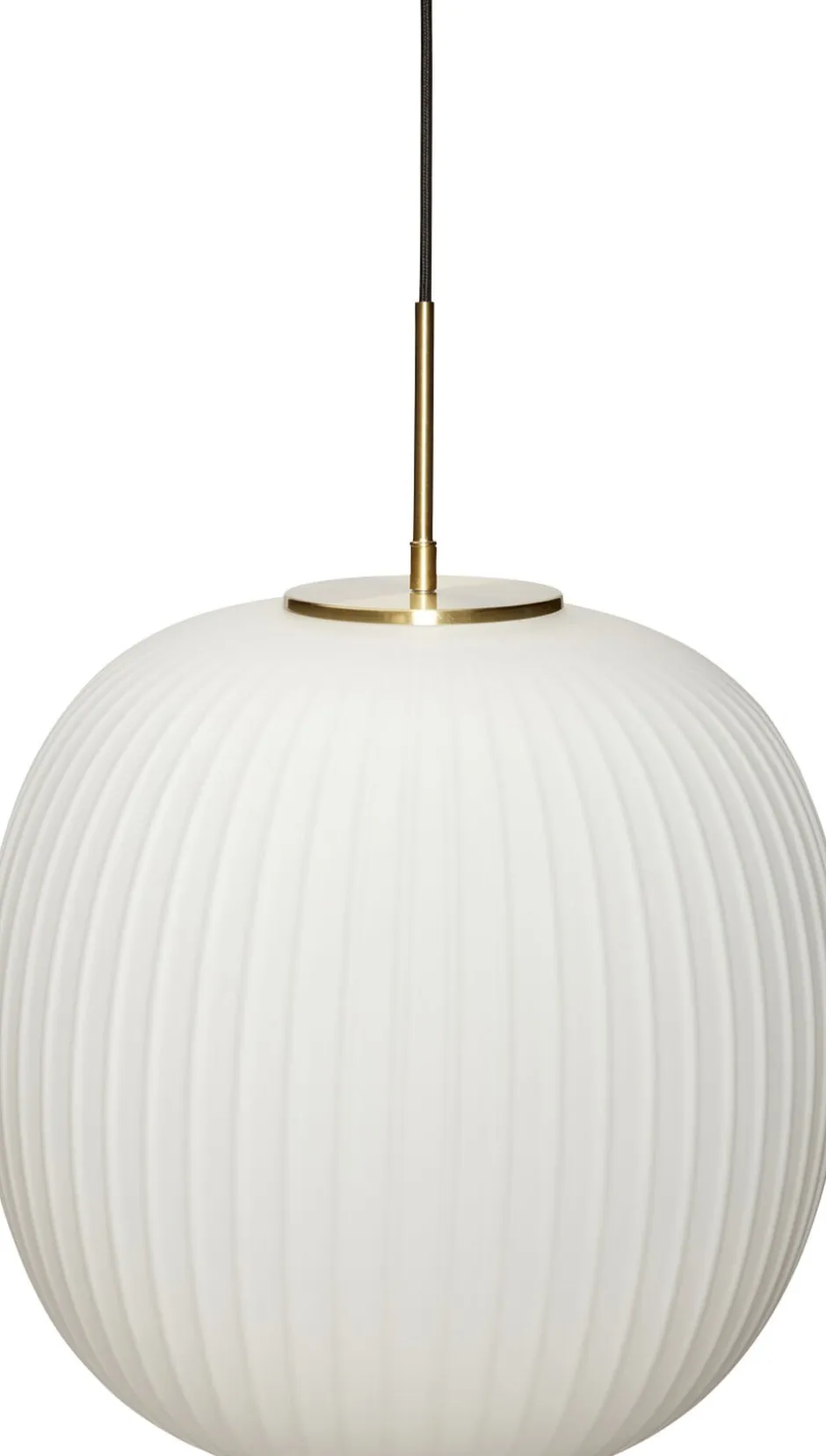 Pendler<Hübsch Serene Ceiling Lamp White